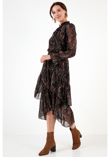 Lela Kadın Elbise 611el1448 Siyah Lela Kadın Elbise 611el1448 Siyah