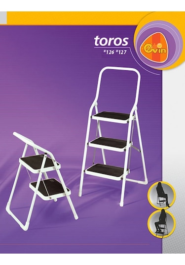Evin Toros 2 Basamaklı Sandalye Merdiven