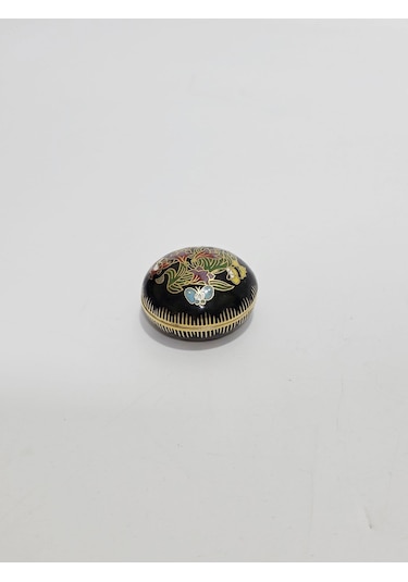 Antika Cloisonne Minyatür Kutu 4,4x2,6cm 069