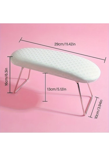 Willowhaven Pembe Tırnak Yastığı El Dinlendirici Profesyonel Manikür Koltuk Minderi