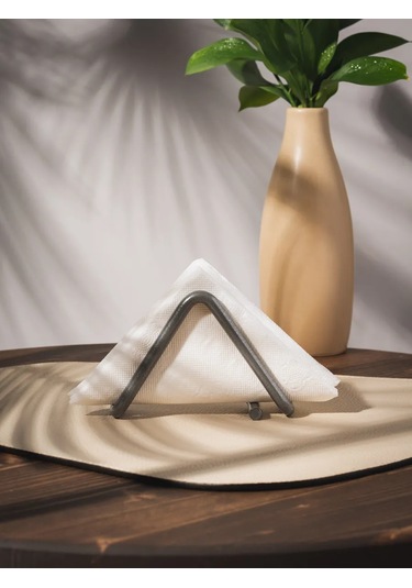 İlwi Metal Loft Masa Peçeteliği 370707766 Gri