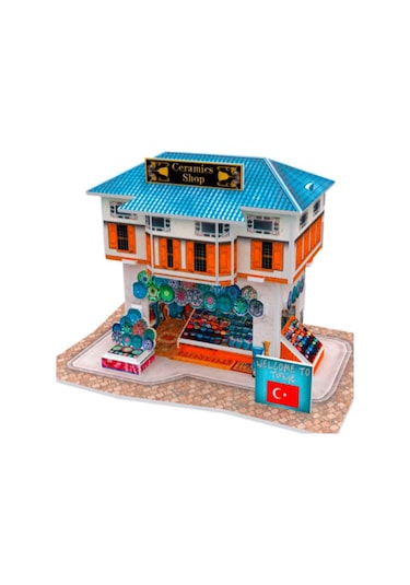 Cubicfun 3d Puzzle 25 Parça Türk Seramik Mağazası W3111h