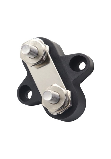 Youtek M6 Çift Somunlu Bakırlı Akım Terminali - Dc 48v 80a, Kırmızı-siyah, 4 Bağlantı Ve 4 Isı Kontraktörlü Set