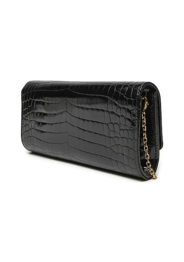 Love Moschino Omuz Çantası Croco Jc4294pp0lkj0000 Siyah