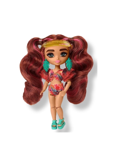 Extra Fly Minis Seyahat Bebeği Mayolu Ve Plaj Görünümü Aksesuarları İle Yaz Temalı Bebek 14 Cm Hgp62