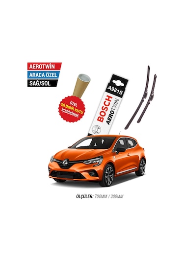 Bosch  Aerotwin A981S Renault Clio 5 Silecek 2020-2023