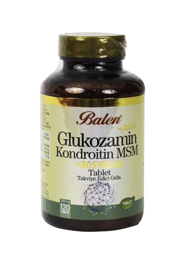 Balen Glukozamin Kondroitin Msm Boswelia 1200 Mg X 120 Tablet
