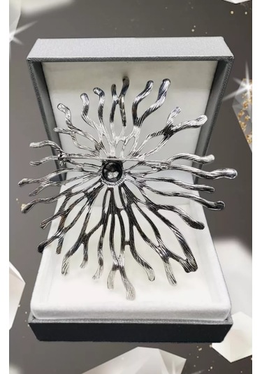 Especailly For You Hediye Broş "güneş" 196549656 Gri