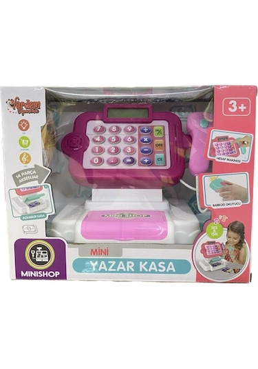 Sesli Ve Işıklı Dokunmatik Yazarkasa Kız Çocuk Oyuncağı