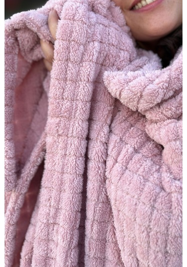 Wellsoft Battaniye-pudra Tv Battaniyesi- Peluş Polar Yumuşak Battaniye-110x160 Cm Pudra Pudra