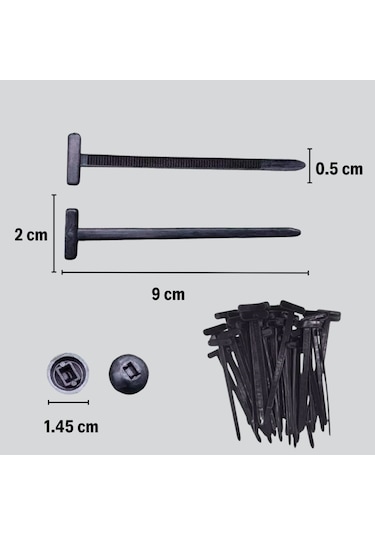River World 30'lu Bağlantı Elemanları Plastik Set
