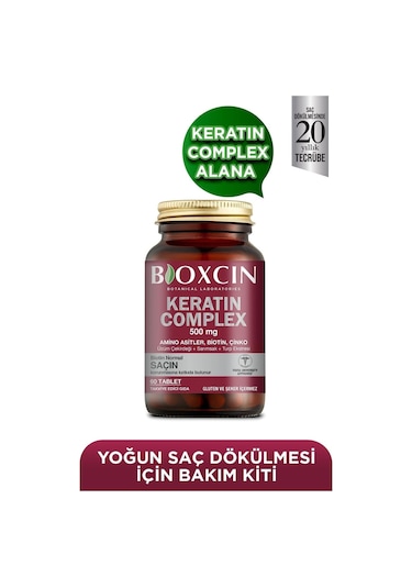 Bioxcin Forte Saç Bakım Kiti Yoğun Saç Dökülmesi 2 Adet