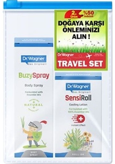 Dr. Wagner Sensirol Roll-On Deodorant 20 ML + Buzy Spray 100 ML