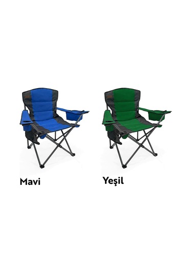 Madfox Echo Katlanır Kamp Sandalyesi Mavi