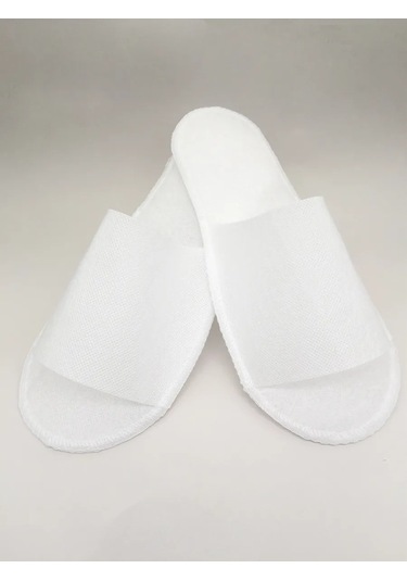 Tapocki Sızy Açık Burunlu Tek Kullanımlık Terlik 10 Çift 391359011