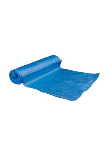 Çöp Torbası Mavi Çöp Poşeti Orta Boy 55X60 Cm 20'Li