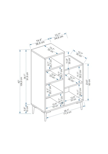 Arnett Mutfak Banyo Reysary Çok Amaçlı Dolap Atlantikçam Antrasit