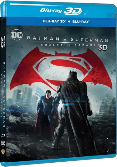 Batman V Superman: Adaletin Şafaği Combo 3d+2d Blu-ray 2 Disk
