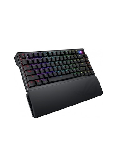 Asus Rog Azoth Extreme NX SNOW/PBT/UK İngilizce RGB Kablosuz Mekanik Oyuncu Klavyesi