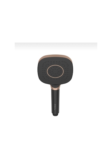 İsaoğlu Yapı Bakır Duş Seti Bakır Tepe Yağmurlama Duş Sistemi Batarya Dahil Komple Set Bronz Siyah Duş Bakır