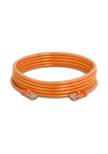 Daytona CAT6E 20 M 0.57 MM Ethernet Lan Kablosu Turuncu