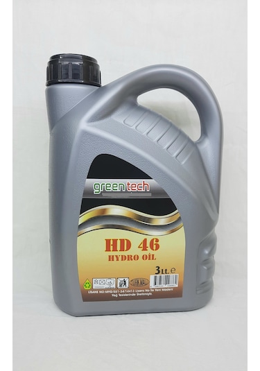 Greentech HD 46 Hidrolik Sistem Yağı 3 L