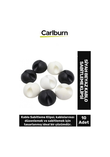 Özel Üretim İz Bırakmayan Yapışkanlı Ev Oda Masa Ofis Siyah Beyaz Sabitleme Klips 10'lu