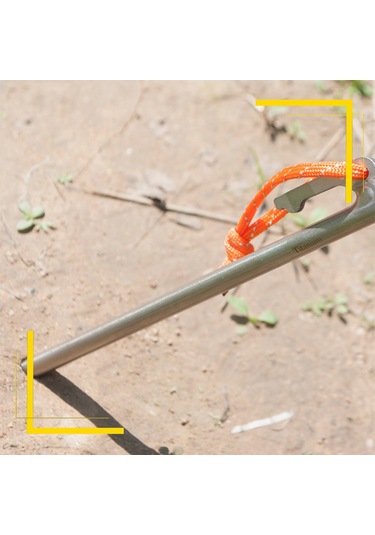 Springsun Titanyum Çadır Kazığı - 4 Adet S Ve L Boyutları Çok Renkli