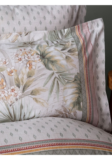 Senses Havana Nevresim Takımı Yeşil Çift Kişilik Yeşil