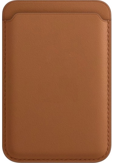 Nettech Telefon Mıknatıslı Deri Kartlık Cüzdan - Kahverengi