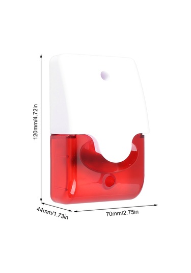 Kablolu Siren Alarmı 220v Ses Işık For Ev Huiliang