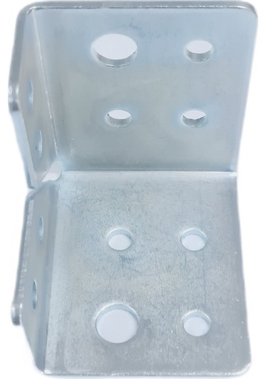 Köşe Bağlantı Aparatı / 2 48 48 40 / 4 Adet Krom