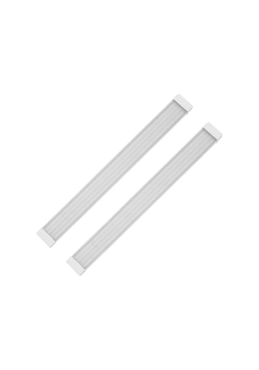 Zmr Zmr-234/b 100w 120 Cm Kristal Beyaz Led Bant Armatür 6500k 2li Paket