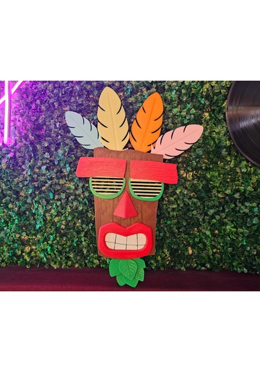 Crash Bandicoot Aku Aku Giyilebilir Maske