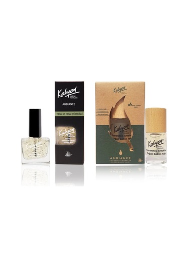 Kalyon Tırnak Eti Peelingi + Bitkisel Yıpranmış Tırnaklar Bakım Yağı 11 ML