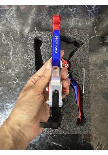 Sr450 Spor Kırılmaz Manet Seti Titan-red-blue