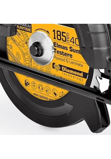 Sgs 5185 1500 W 185 MM Profesyonel Sunta Kesme Daire Testere
