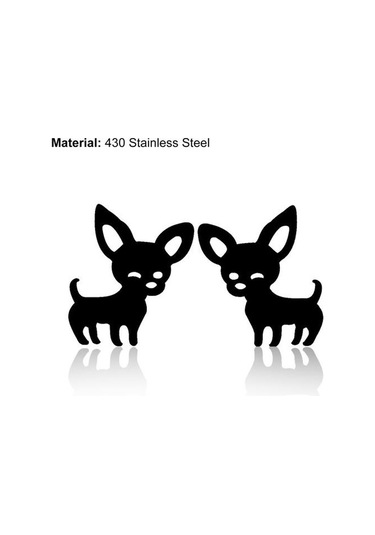 Rose Gold Şık Bayan Küpe Çok Güzel Paslanmaz Çelik Oymalı Rose Gold