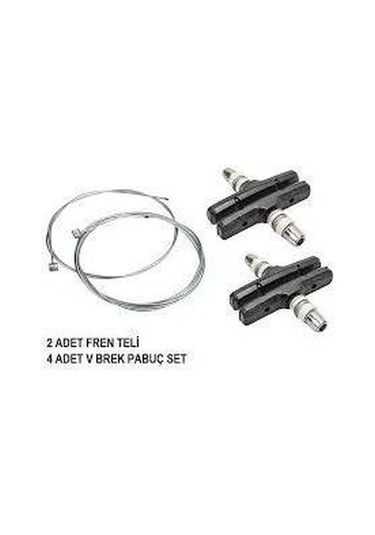 B'twin Bisiklet Fren Teli & Pabuç Seti Takımı