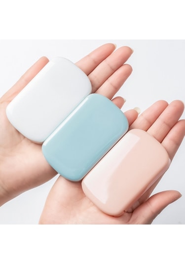 Lebıhmurah Bf813 Quanbu 2020 2 Adet Mavi Seyahat Sabunu Kağıt Yıkama El Banyosu Temiz Kokulu Dilim Tek Banyo ve Aks. Dğ. 47724003 Mavi