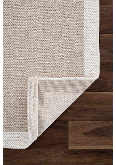 Fresco Soft Vizon Ekru Yıkanabilir Halı A3936a Vizon