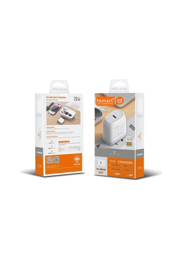 Tsmart TS-PDE20 Type-C PD 20 W Seyahat Hızlı Şarj Cihazı