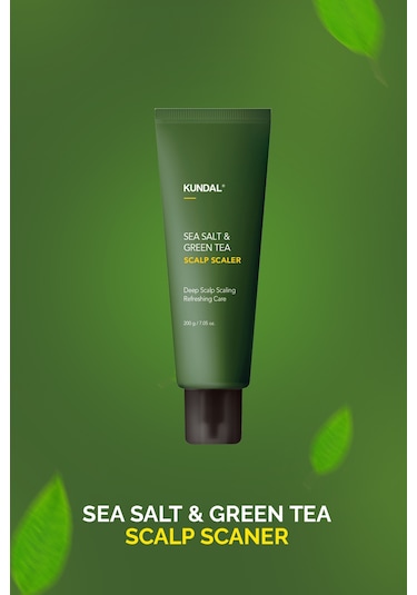 Kundal Arındırıcı Ferahlatıcı Saç Derisi Peelingi Sea Salt & Green Tea Scalp Scaler 200 G