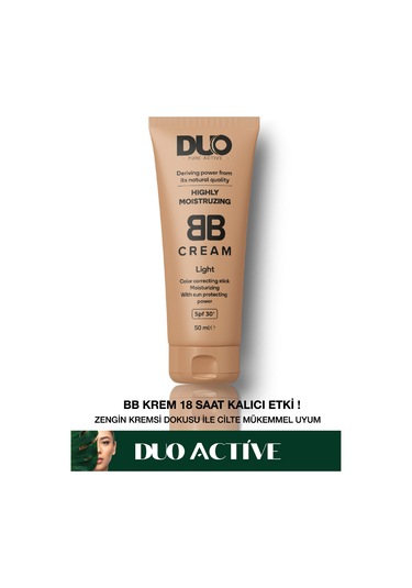 Duo Pure Active Nemlendirici BB Krem SPF30 Ligh 50 ML