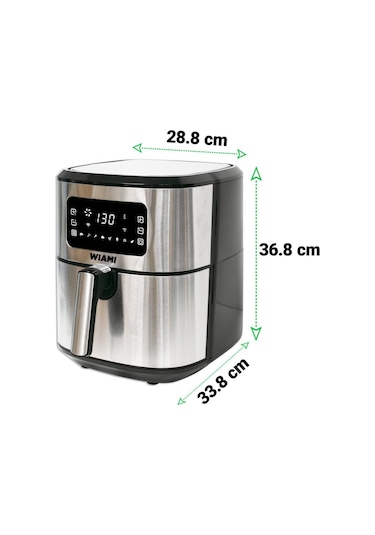 Wiami Airfryer 6.5L Akıllı Yağsız Fritöz