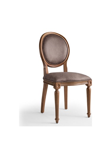 Madalyon Ahşap Klasik Sandalye Ceviz