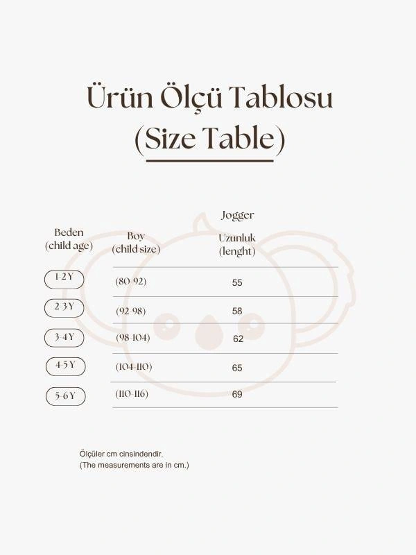 Vizon Eşofman Altı İçi Polarlı Vizon