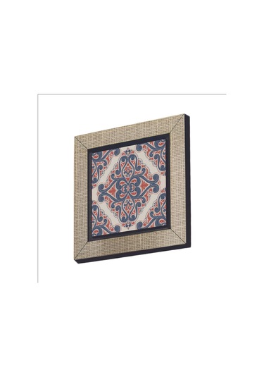 İtalyan Çini Deseni Baskılı Mdf Magnet 7x7 263