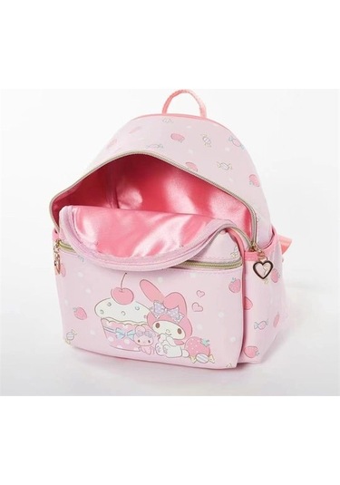 Yeni Karikatür Çocuk Mini Trendy Sırt Çantası Kuromi Tarçın Köpek Anaokulu Kız Deri Küçük Okul Çantası He6gzp Pembe