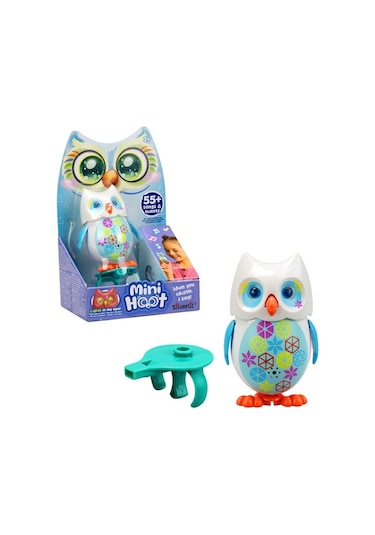 Mini Hoot Baykuş Asorti Beyaz